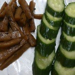 みどり鮨 - 2013.5.5　サービスの漬物