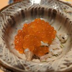鮨 はしもと - カマスとイクラのご飯