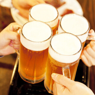 Great value 2 hours all-you-can-drink 2000 yen♪