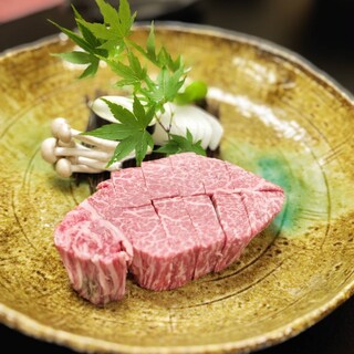 [Japanese-style meal Omi Beef Shinobi] is proud of its Omi beef◎