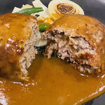 五番屋 - ハンバーグ