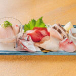 ニューヨック中野 - お刺身６点盛り