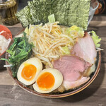 のりたまにキャベツもやし