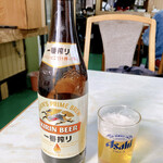 大衆食堂ちとせ - 瓶ビール(中)