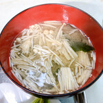 大衆食堂ちとせ - お味噌汁