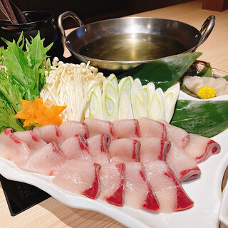 旬彩一押し！！ブリのしゃぶしゃぶ