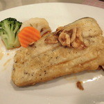 黒岩荘 - １日目/鰆の醤油味ガーリックソテー