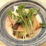 黒岩荘 - ２日目/鮭フライのおろしポン酢