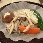 黒岩荘 - ２日目/豚肉と野菜バター焼