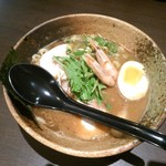 三麺流 武者麺 - 濃厚エビ味噌そば