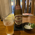 じゅん平 - ビールとお通し