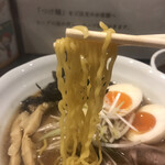 Menya Asa Kura - 麺アップ