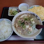 一富士食堂 - 肉吸い定食＆出汁巻き玉子