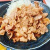 三栄 - 多量のタレ焼き〜