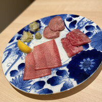 横浜 うしみつ - 塩焼物　タンシャブ、タンスライス、タテバラ