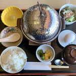 和食処 碧水亭 - 料理写真:かつ鍋御膳（¥1,500）（税込）