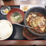 和合餃子 - ランチの石鍋麻婆豆腐セット