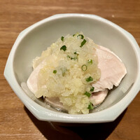 桃仙閣 東京 - 蒸し鶏の葱ソース