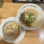 ラーメンにっこう - つけ麺(ゆず白湯) 900円