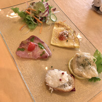 ブラカリイタリア料理店 - C手打ちパスタコース「前菜盛り合わせ」
