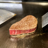 鉄板焼き あさひ - 黒毛和牛ステーキ