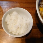 麺屋 悠 - 昼のサービスライス