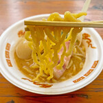 Menya Kokujou - 麺は手揉み風の太麺