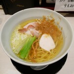 柳麺 呉田 - 新麦手揉み塩拉麺1100円