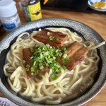 五升庵 - 三枚肉そば