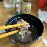 五升庵 - ヤギ肉