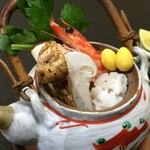 Ikesu Gyoba - 秋限定松茸土瓶蒸し