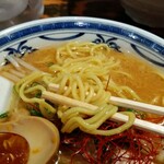 Ramen Sumire - 麺アップ