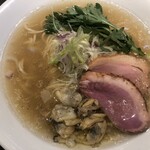 鴨出汁中華蕎麦 麺屋yoshiki - 鴨と浅利そば（塩）