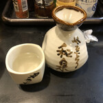 和泉 - 日本酒 一合 熱燗、栄川