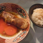 おにく 花柳 - すき焼き・玉子ご飯