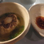 おにく 花柳 - テールスープ