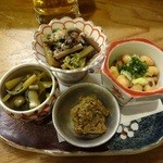 巽蕎麦 志ま平 - 前菜４種盛