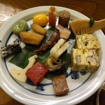 巽蕎麦 志ま平 - 八寸15種盛