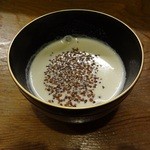 巽蕎麦 志ま平 - 蕎麦のスープ