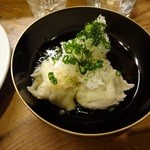 巽蕎麦 志ま平 - そばがきの天ぷら