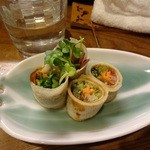 巽蕎麦 志ま平 - 蕎麦クレープ