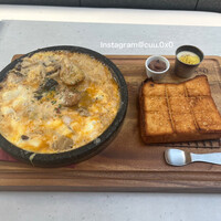 梅田 ワーフ - オマール海老のオムレツ