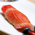 Sushi Fujirou - 八戸に水揚げされた蛇腹。二週間熟成です