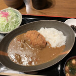 加藤牛肉店シブツウ - メンチカツカレー