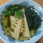辰弥すし - 若竹煮