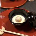Hayashi - 海老芋。白みそが何ともいえぬお味で、辛子との相性も抜群でした。