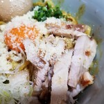 塩そば専門店 桑ばら - 塩スパイシーカレー油そば
