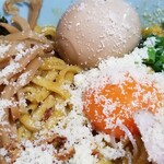 塩そば専門店 桑ばら - 塩スパイシーカレー油そば