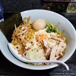 塩そば専門店 桑ばら - 塩スパイシーカレー油そば