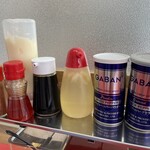 ラーメン もっけだの - 卓上アイテム